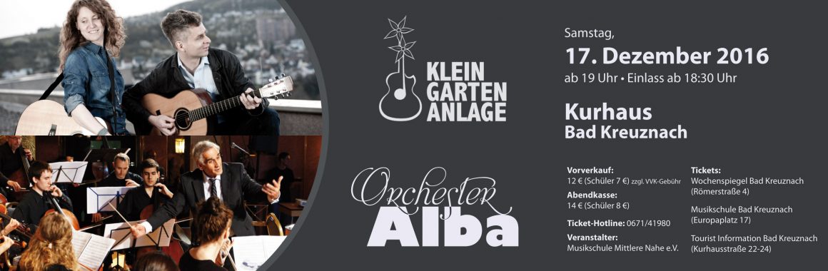 Kleingartenanlage trifft Streichorchester ALBA
